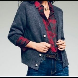 CAbi Cultured Cardigan w/ Pearl Buttons